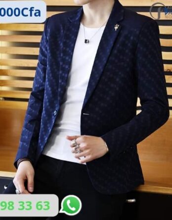 Blazer motif épingle doré